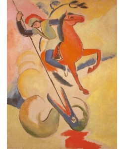 August Macke, Heiliger Georg