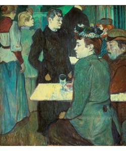 Henri de Toulouse-Lautrec, Un coin du Moulin de la Galette