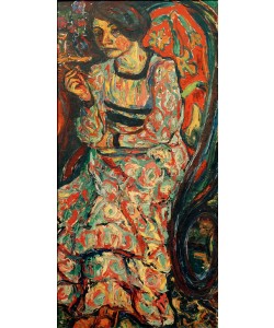 Ernst Ludwig Kirchner, Frau im Schaukelstuhl (Emmi Frisch)