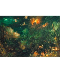 Jan Brueghel der Ältere, Die Versuchung des Hl. Antonius