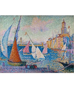 Paul Signac, Saint-Tropez, le quai