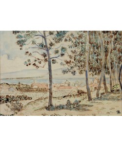 Paul Signac, La cathedrale à Quimperle