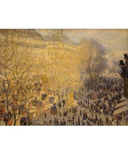 Claude Monet, Boulevard des Capucines in Paris