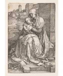 Albrecht Dürer, Maria mit dem Kind an der Mauer