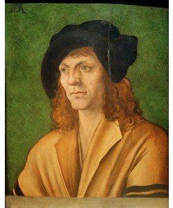 Albrecht Dürer, Bildnis eines jungen Mannes im gelben Wams