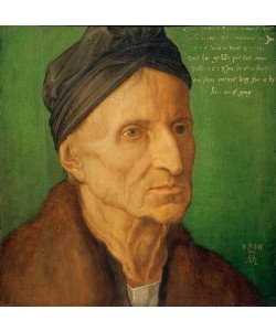 Albrecht Dürer, Bildnis des Nürnberger Malers Michael Wolgemut