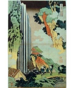 Katsushika Hokusai, Ono-Wasserfall