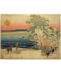 Katsushika Hokusai, Der Küstenstreifen Sodegaura in der Provinz Sagami