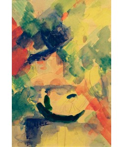 August Macke, Paar im Nachen