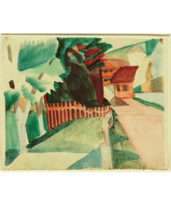 August Macke, Dorfstraße