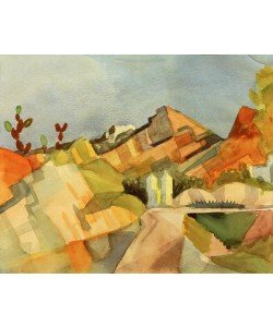 August Macke, Felsige Landschaft