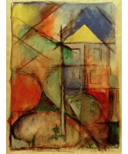 Franz Marc, Abstrakte Komposition
