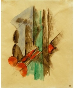 Franz Marc, Abstrakte Komposition
