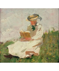 Franz Marc, Lesende Frau im Grünen
