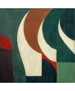 Kurt Schwitters, Ohne Titel (Bild mit drei weißen Sicheln)