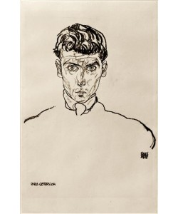 Egon Schiele, Bildnis Albert Paris Gütersloh