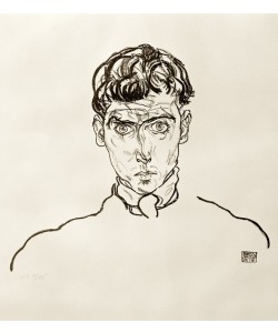 Egon Schiele, Bildnis Albert Paris Gütersloh