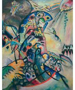 Wassily Kandinsky, Blauer Kamm (Blauer Bogen)