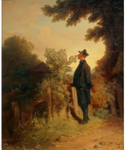 Carl Spitzweg, Der Rosenfreund