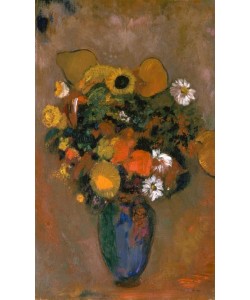 Odilon Redon, Fleurs dans un vase vert