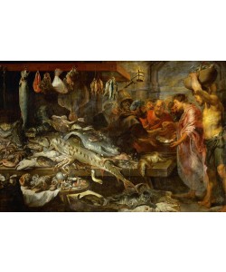 Frans Snyders, Ein Fischmarkt