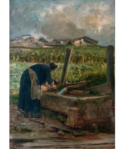 Giovanni Segantini, La lavandaia