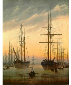 Caspar David Friedrich, Ansicht eines Hafens