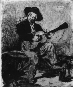 Edouard Manet, Der spanische Sänger oder Guitarrero