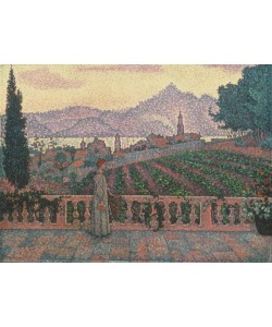 Paul Signac, MUJER EN LA TERRAZA