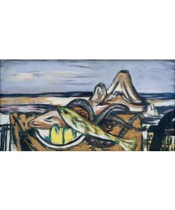 Max Beckmann, Landschaft mit frutti di mare