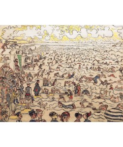 James Ensor, Les bains à Ostende / De baden te Ostende