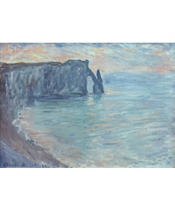 Claude Monet, La Falaise d’Aval, avec la Porte et l’Aiguille
