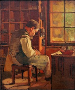 Ferdinand Hodler, Schuster am Fenster