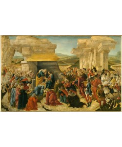 Sandro Botticelli, Anbetung der Könige