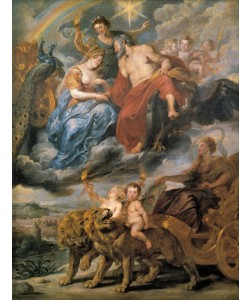 Peter Paul Rubens, Allegorie der Vermählung der Maria von Medici mit Heinrich IV. in Lyon am 9. November 1600