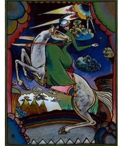 Wassily Kandinsky, Amazone in den Bergen