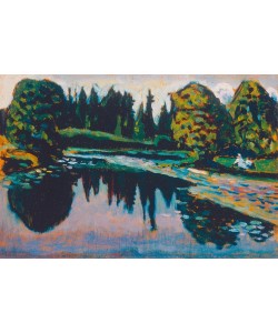 Wassily Kandinsky, Der Fluß im Sommer