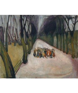 Edvard Munch, Kinder in der Allee