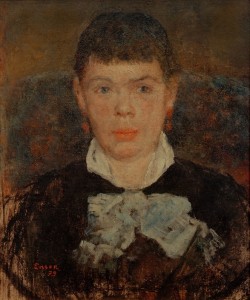 James Ensor, La Fille au nez retroussé