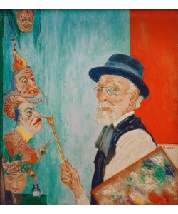 James Ensor, Mon portrait aux masques