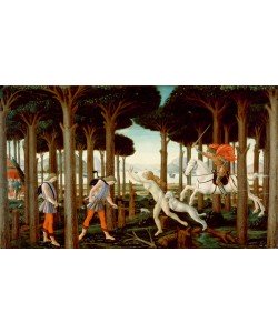 Sandro Botticelli, Die Geschichte des Nastagio degli Honesti I