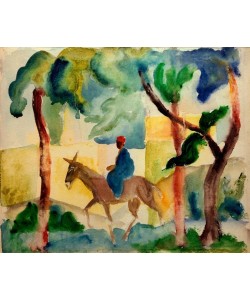 August Macke, Eselsreiter