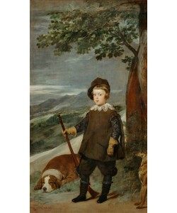 Diego Rodriguez de Silva y Velasquez, Prinz Baltasar Carlos als Jäger