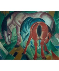 Franz Marc, Stute mit Fohlen