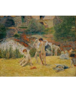 Paul Gauguin, Jeunes Bretons au bain, ou La baignade au moulin du Bois d'
