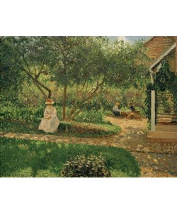 Camille Pissarro, Ecke im Garten von Eragny