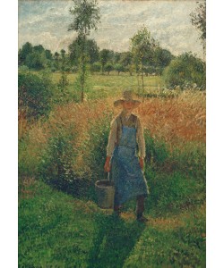 Camille Pissarro, Der Gärtner, Nachmittagsonne, Eragny