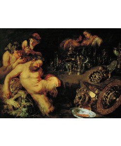 Peter Paul Rubens, Trunkener, schlafender Satyr
