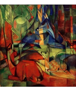 Franz Marc, Rehe im Walde II