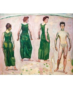 Ferdinand Hodler, Jüngling vom Weibe bewundert II